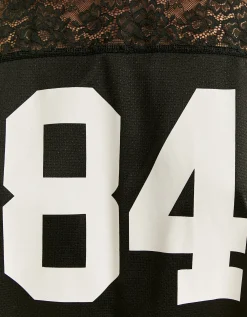 Football T-shirt in Pizzo Nera^Tally Weijl Discount