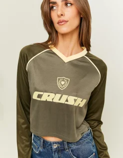 Football T-shirts Corta Kaki^Tally Weijl Clearance