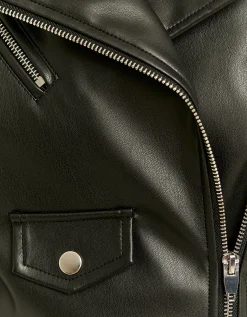Giacca Biker in Similpelle Nera^Tally Weijl Shop