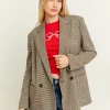 Giacca Blazer Doppiopetto a Quadri^Tally Weijl Online