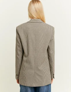 Giacca Blazer Doppiopetto a Quadri^Tally Weijl Online