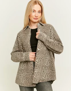 Giacca di Jeans Stampa Animalier Leo^Tally Weijl Best