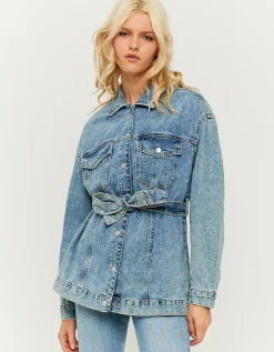 Giacca In Denim Con Cintura^Tally Weijl Store