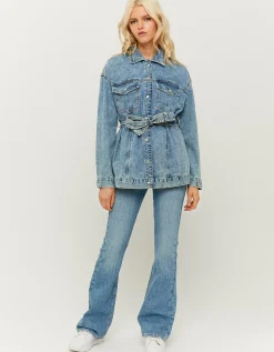 Giacca In Denim Con Cintura^Tally Weijl Store