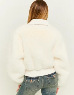 Giacca in Pelliccia Sintetica con Chiusura Zip^Tally Weijl Online
