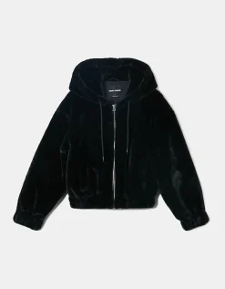 Giacca In Pelliccia Sintetica Nera^Tally Weijl New