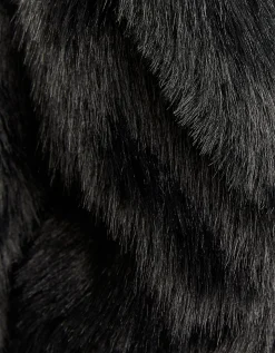 Giacca in Pelliccia Sintetica Nera^Tally Weijl Clearance
