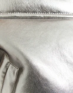 Giacca in similpelle stile aviatore argento^Tally Weijl Best Sale