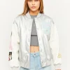 Giacca Varsity Argento In Similpelle^Tally Weijl Flash Sale