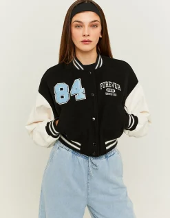Giacca Varsity Corta Nera^Tally Weijl Cheap