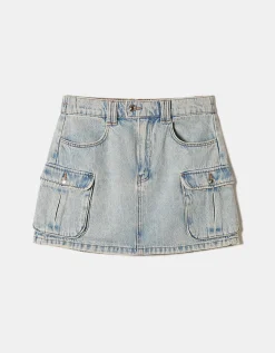 Gonna Cargo in Jeans a Vita Alta^Tally Weijl Best Sale