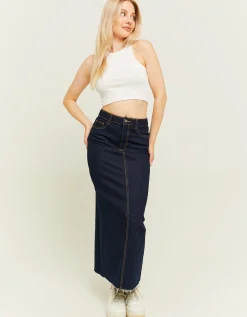Gonna di Jeans Lunga Scuro^Tally Weijl Discount