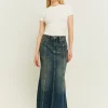 Gonna di Jeans Lunga Lavaggio Scuro^Tally Weijl Sale