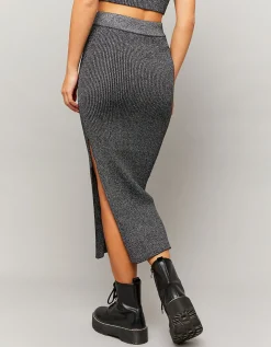 Gonna midi in lurex con spacco^Tally Weijl Cheap