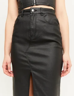 Gonna Midi Rivestita Nera^Tally Weijl Outlet