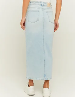 Gonna Midi Vita Alta di Jeans con Spacco^Tally Weijl Store