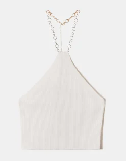 Halter Top in Maglia con Catena^Tally Weijl Outlet