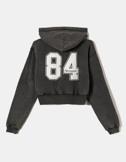 Hoodie Corta Fantasia Effetto Acid Wash^Tally Weijl Discount