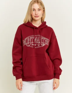 Hoodie Oversize con Stampa Collegiale^Tally Weijl Hot