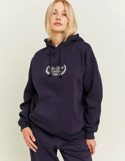 Hoodie Oversize con Stampa Collegiale^Tally Weijl Hot