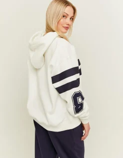 Hoodie Oversize con Stampa Collegiale^Tally Weijl Flash Sale