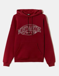 Hoodie Oversize con Stampa Collegiale^Tally Weijl Hot