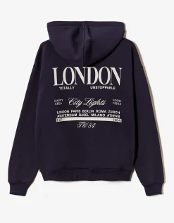 Hoodie Oversize con Stampa Collegiale^Tally Weijl Hot