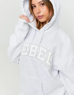Hoodie Oversize con Ricamo in Lurex^Tally Weijl Best