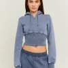 Hoodie Stile Corsetto Effetto Acid Wash^Tally Weijl Best Sale
