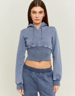 Hoodie Stile Corsetto Effetto Acid Wash^Tally Weijl Best Sale