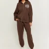 Joggers Morbidi a Vita Alta Marroni^Tally Weijl Shop
