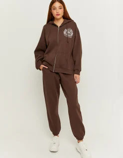 Joggers Morbidi a Vita Alta Marroni^Tally Weijl Shop