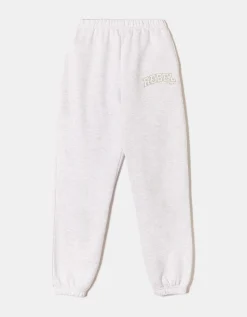 Joggers Morbidi Grigi con Ricamo in Lurex^Tally Weijl Sale