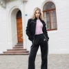 Joggers Neri con Ricamo e Bande Laterali^Tally Weijl Cheap