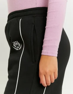 Joggers Neri con Ricamo e Bande Laterali^Tally Weijl Cheap