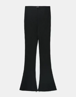 Leggings A Zampa A Costine Neri^Tally Weijl Outlet