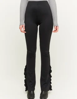 Leggings a Zampa con Ruffles Neri^Tally Weijl Cheap
