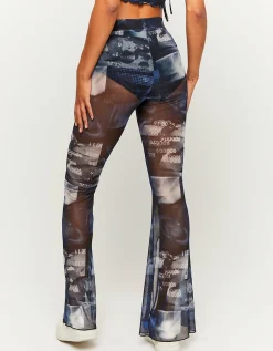 Leggings A Zampa In Mesh^Tally Weijl Sale
