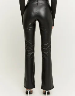 Leggings a Zampa in Similpelle Neri^Tally Weijl New