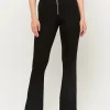 Leggings A Zampa Neri Con Zip^Tally Weijl Shop