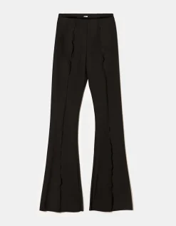 Leggings A Zampa Neri con Volants^Tally Weijl New