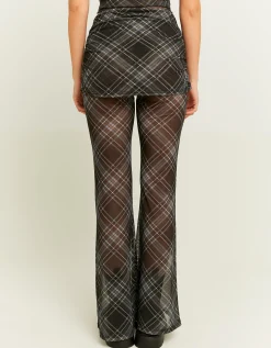 Leggings Bootcut a Quadri con Gonna^Tally Weijl Clearance