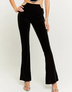 Leggings Cut Out in Velluto Neri^Tally Weijl Shop