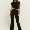 Leggings Neri con Ampio Risvolto^Tally Weijl Online