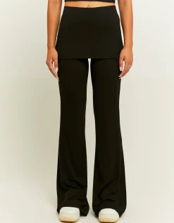 Leggings Neri con Ampio Risvolto^Tally Weijl Online