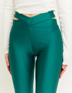 Leggings Skinny Verdi Effetto Lucido^Tally Weijl Discount