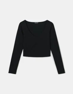 Maglietta A Maniche Lunghe Basica^Tally Weijl Fashion