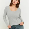 Maglietta Basica a Costine^Tally Weijl Flash Sale