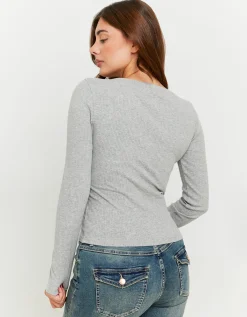 Maglietta Basica a Costine^Tally Weijl Flash Sale