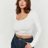 Maglietta con Dettaglio in Pizzo^Tally Weijl Cheap